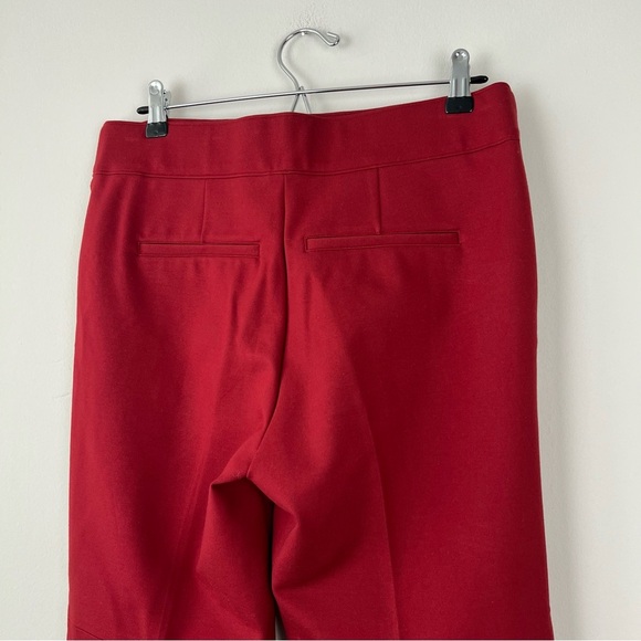 Spanx The Perfect Pant Kick Flare Pants Maroon Red Petite - Picture 6 of 9